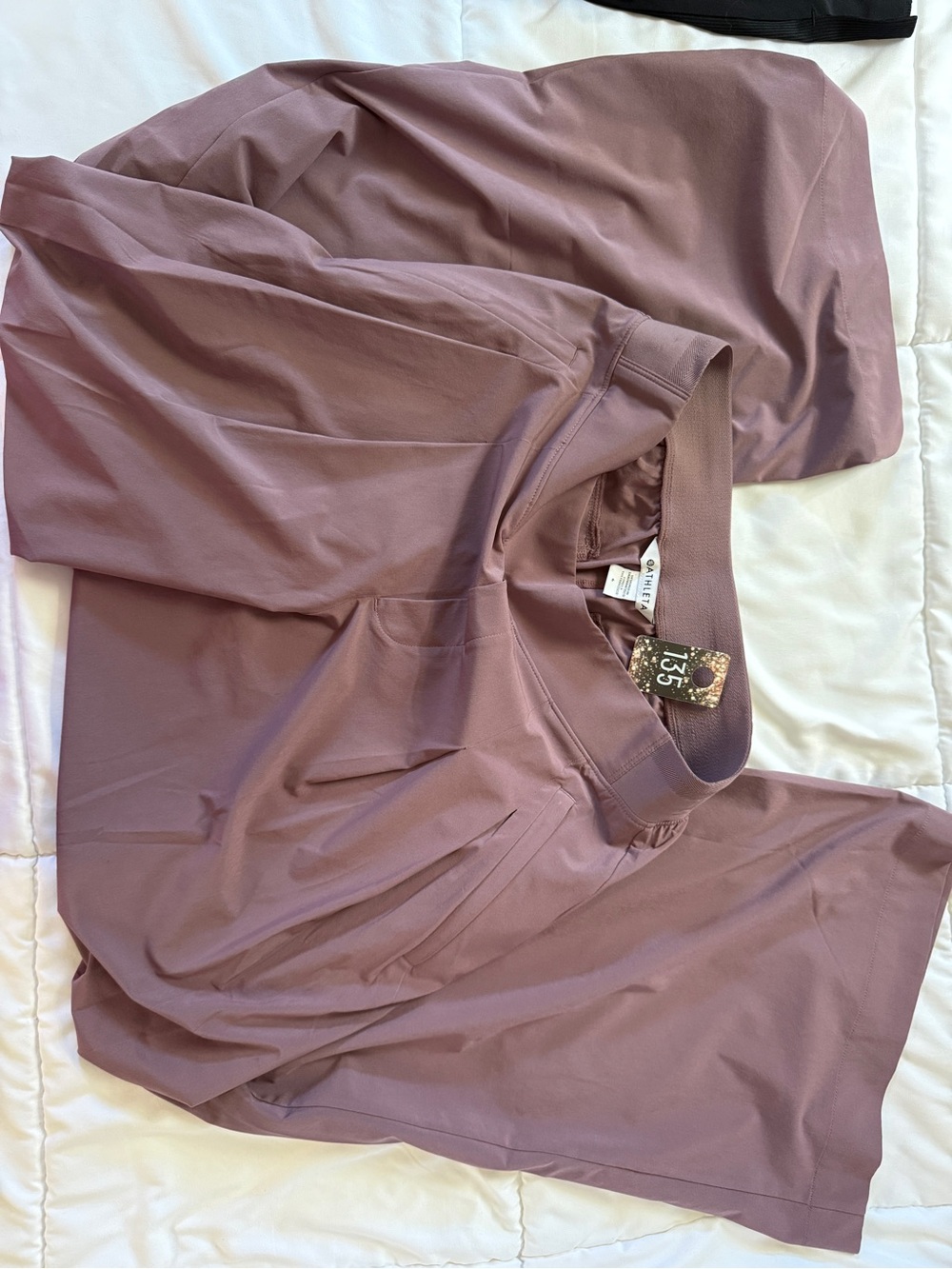 135 Athleta Brooklyn Mid Rise Wide Leg Pants
